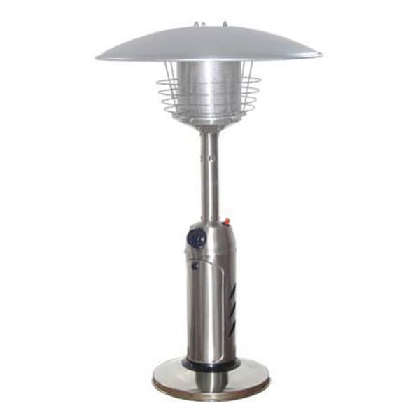 Gardencontrol Portable Stainless Steel Heater - Black - GA3289471