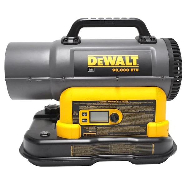 Mr. Heater DeWalt 20V Max 90000 Btu/h 1750 sq ft Forced Air Diesel/Kerosene Heater - F340991