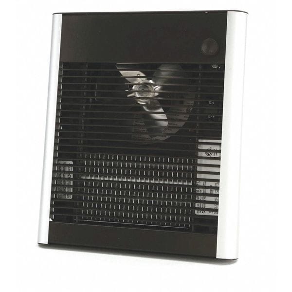 Dayton Recessed Electric Wall-Mount Heater, Recessed or Surface, 1500 W, 120V AC, White - 2HAC5