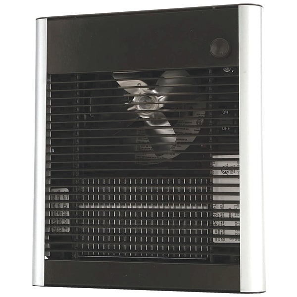 Dayton Recessed Electric Wall-Mount Heater, Recessed or Surface, 1800 W, 120V AC, Bronze - 2HAC6