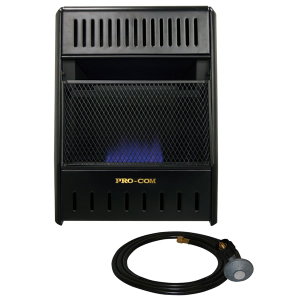 Procom Liquid Propane Ventless Ice House Heater - 10,000 Btu, T-Stat Co - ML100TBAHR