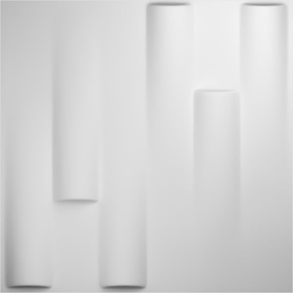 Ekena Millwork 19 5/8in. W x 19 5/8in. H Hamilton EnduraWall Decor 3D Wall Panel Covers, Total 32.1 Sq. Ft., 12PK - WP20X20HAWH-CASE-12