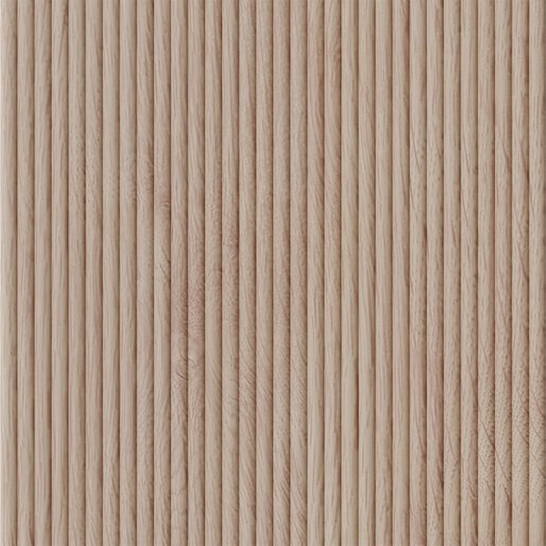 Designs Of Distinction 3/8in Bead Flexible Tambour, .375inT, 12inW x 96inL, Red Oak - 011296107AK1