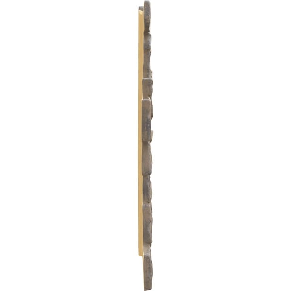 Ekena Millwork Acadia Ledge Stacked Stone, StoneWall Faux Stone Siding Panel - PNU24X48ALRW