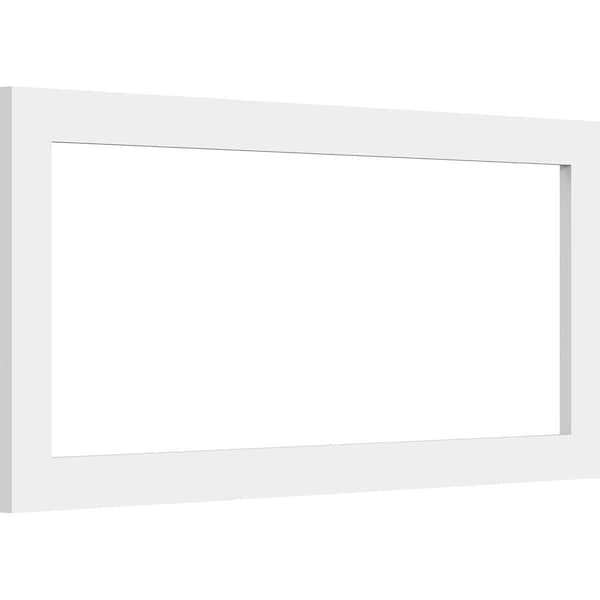 Ekena Millwork Prescott Decorative Wall Panel (Two-Piece), 26"W x 12"H x 3/8"P - WALP26X12X037PRE