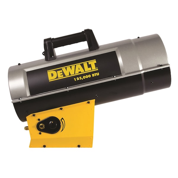 Dewalt Forced Air Propane Heater, 85,000-125,000 - DXH125FAV