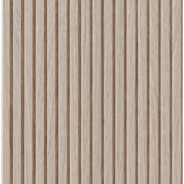 Designs Of Distinction 3/4" Tall Bevel Slat Tambour - White Oak (12"W x 96"L) - 011296202WK1