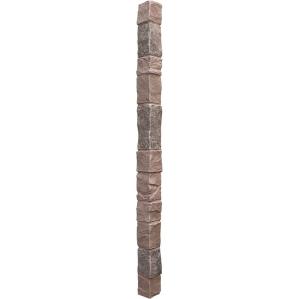 Ekena Millwork Universal Outside Corner for StoneWall Faux Stone Siding Panels - PNUOC03X48SH