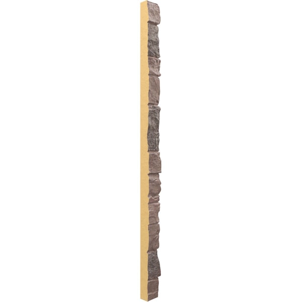Ekena Millwork Universal Outside Corner for StoneWall Faux Stone Siding Panels - PNUOC03X48SH