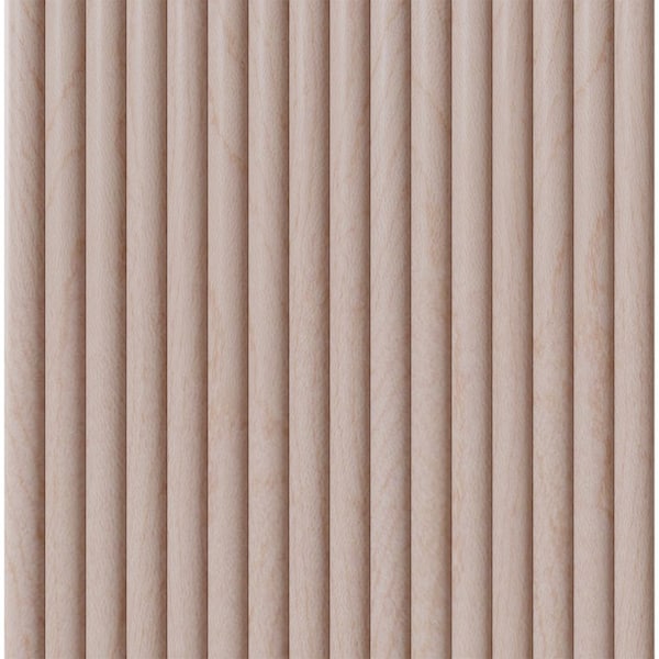 Designs Of Distinction 3/4" Single Bead Tambour - Hard Maple (12"W x 48"L) - 011248101HM1