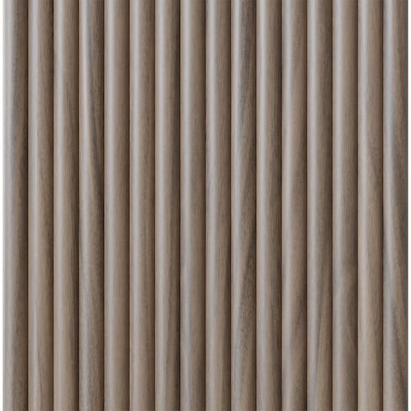 Designs Of Distinction 3/4" Single Bead Tambour - Walnut (12"W x 96"L) - 011296101WL1