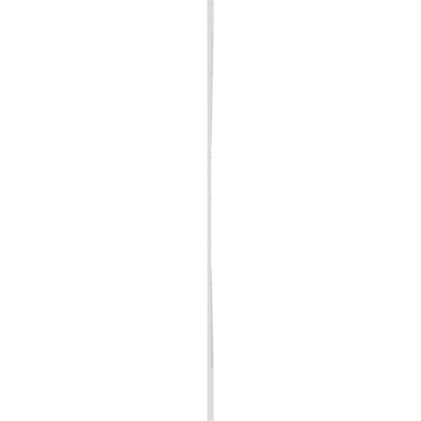 Ekena Millwork 44"H x 94 1/2"W Nuevo PVC Wainscot Paneling Kit - WPK44X94NUV