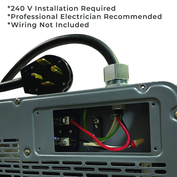 Heat Storm Infrared Heater WIFI Enabled, 6000-Watt, 240 Volt, Celing/Wall Mount, Hardwired, Built in Thermostat - HS-6000-GC