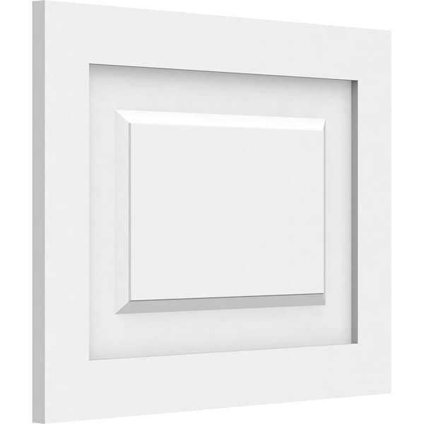 Ekena Millwork Harrison Raised Panel Decorative Wall Panel, 18"W x 14"H x 5/8"P - WALP18X14X062HAR