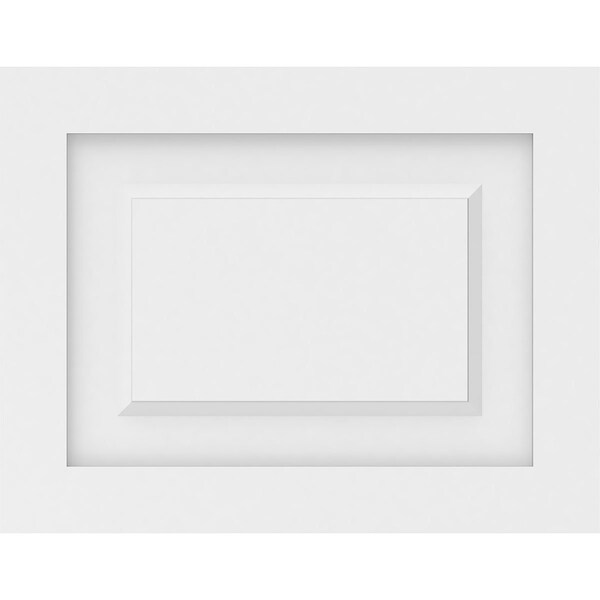 Ekena Millwork Harrison Raised Panel Decorative Wall Panel, 18"W x 14"H x 5/8"P - WALP18X14X062HAR