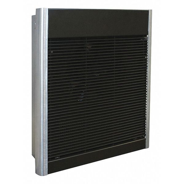 Qmark Recessed Electric Wall-Mount Heater, Recessed or Surface, 4000/2000 W, 208V AC, Bronze - AWH4408F