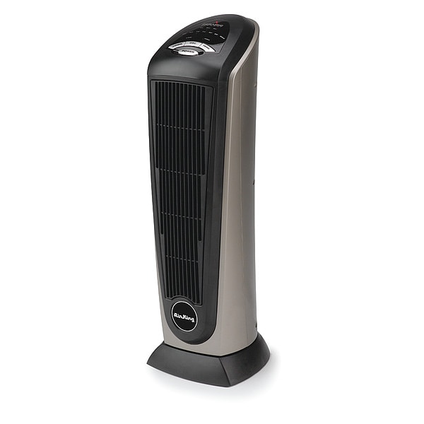Air King Portable Electric Heater, 1500W/900W, 120V AC, 1 Phase, 5118 / 3070 BtuH, Oscillating - 8132