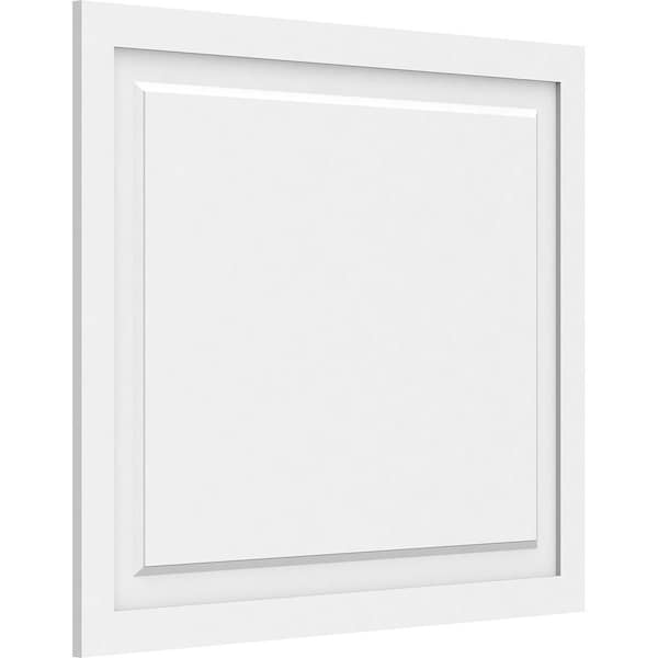 Ekena Millwork Harrison Raised Panel Decorative Wall Panel, 36"W x 30"H x 5/8"P - WALP36X30X062HAR