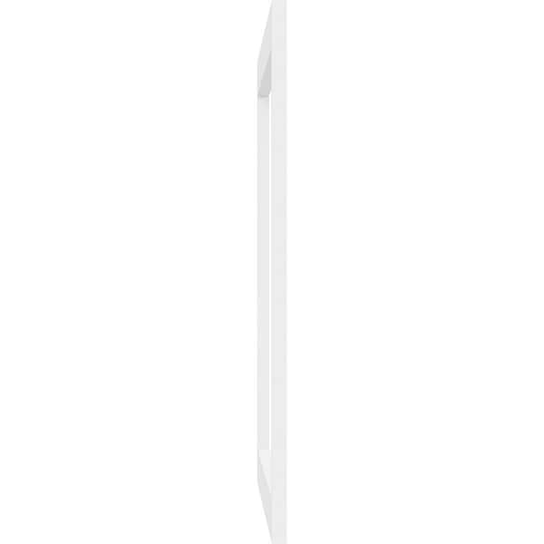 Ekena Millwork Prescott Decorative Wall Panel (Two-Piece), 40"W x 18"H x 3/8"P - WALP40X18X037PRE