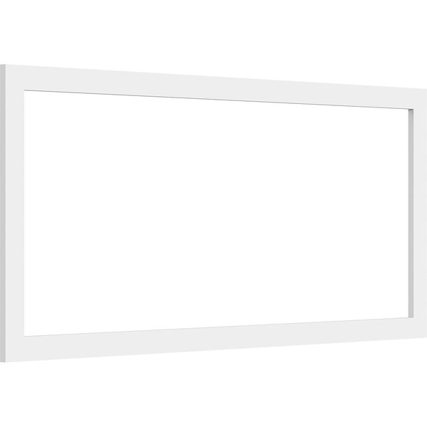 Ekena Millwork Prescott Decorative Wall Panel (Two-Piece), 40"W x 18"H x 3/8"P - WALP40X18X037PRE