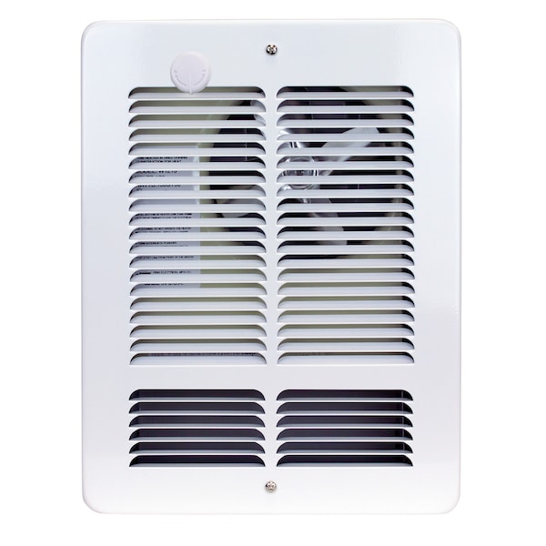 King Electric W Wall Heater 240V 1500-750W W/Sp Stat White - W2415-T-W