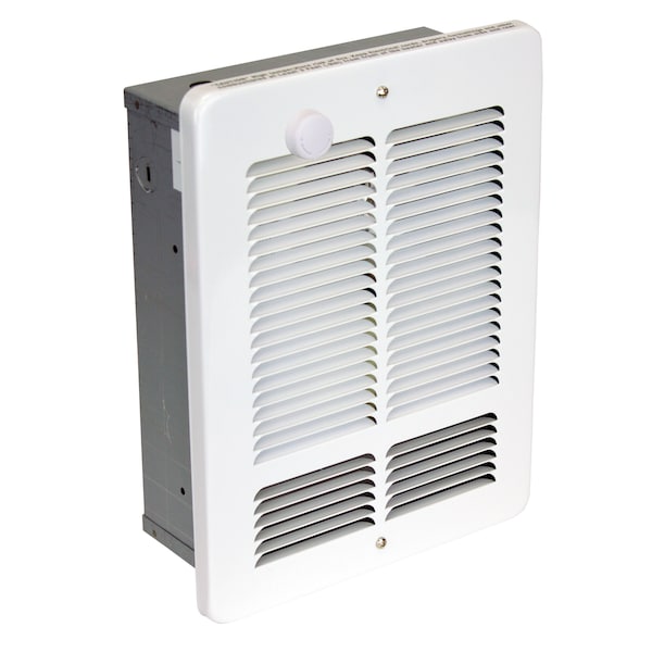 King Electric W Wall Heater 240V 1500-750W W/Sp Stat White - W2415-T-W