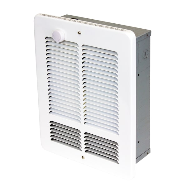 King Electric W Wall Heater 240V 1500-750W W/Sp Stat White - W2415-T-W