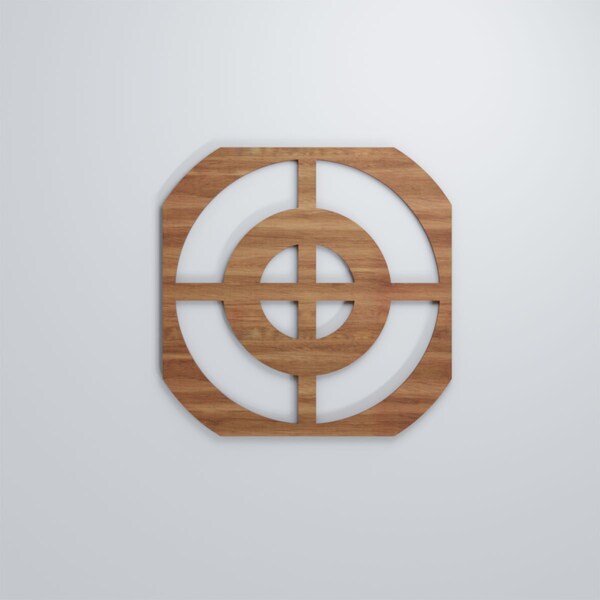 Ekena Millwork Medium Sullivan Decorative Fretwork Wood Wall Panels, Walnut, 15 3/8"W x 15 3/8"H x 3/8"T - WALW16X16X0375SULWA
