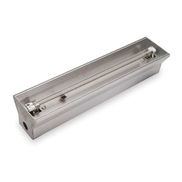 Tempco Electric Infrared Heater, 1 Phase, Aluminized Steel, 17,060 BtuH, 5,000 W W - CRA80031
