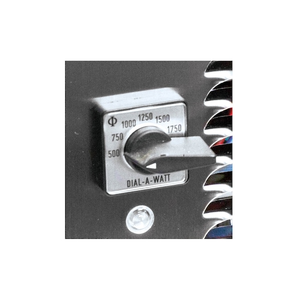 King Electric Daw Dial-A-Watt 120V 1500W W/Slope Top Ss - DAW1215-SS-ST