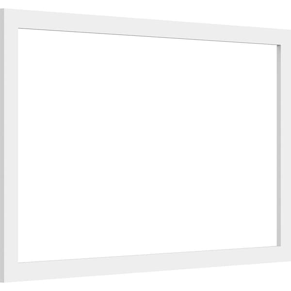 Ekena Millwork Prescott Decorative Wall Panel (Two-Piece), 36"W x 22"H x 3/8"P - WALP36X22X037PRE