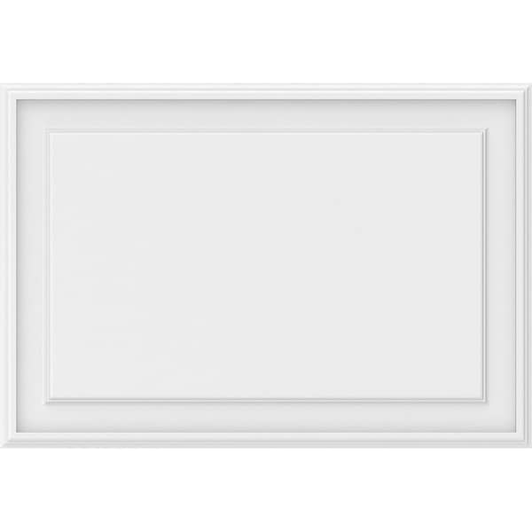 Ekena Millwork Legacy Raised Panel Decorative Wall Panel, 32"W x 22"H x 5/8"P - WALP32X22X062LEG