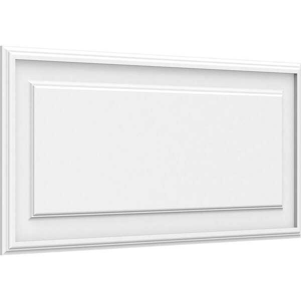 Ekena Millwork Legacy Raised Panel Decorative Wall Panel, 36"W x 16"H x 5/8"P - WALP36X16X062LEG