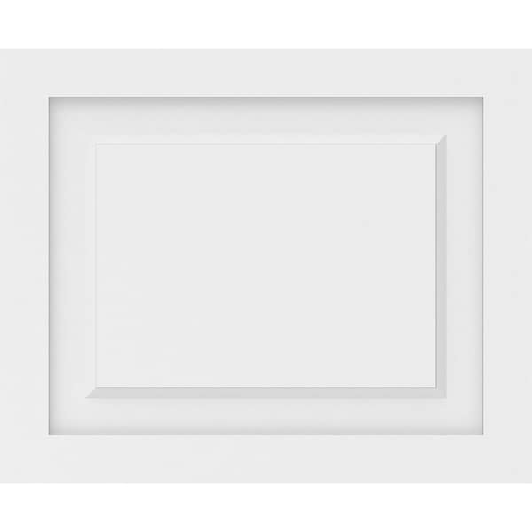 Ekena Millwork Harrison Raised Panel Decorative Wall Panel, 22"W x 18"H x 5/8"P - WALP22X18X062HAR