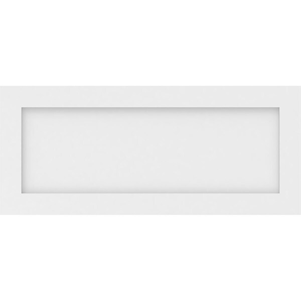 Ekena Millwork Cornell Flat Panel Decorative Wall Panel, 28"W x 12"H x 5/8"P - WALP28X12X062CNL