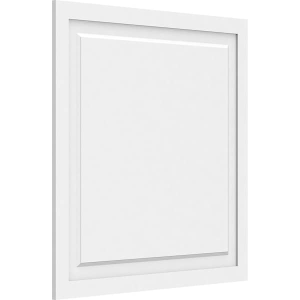 Ekena Millwork Harrison Raised Panel Decorative Wall Panel, 34"W x 34"H x 5/8"P - WALP34X34X062HAR