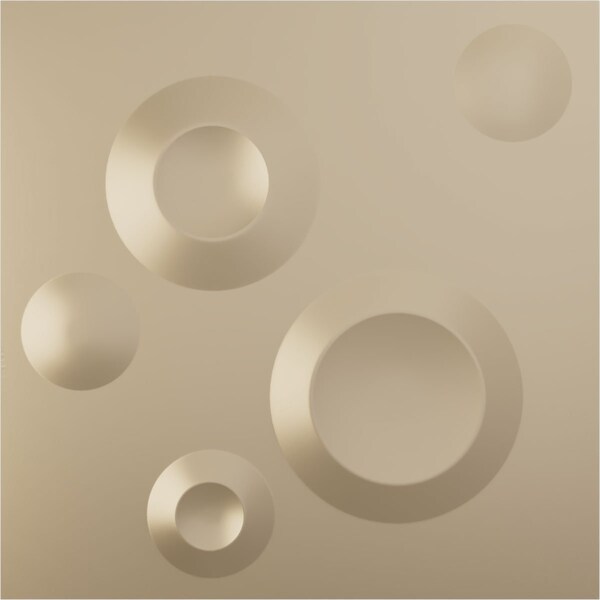 Ekena Millwork 11 7/8in. W x 11 7/8in. H Cole EnduraWall Decorative 3D Wall Panel Covers 0.98 Sq. Ft. - WP12X12COECE