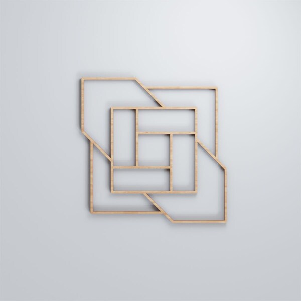 Ekena Millwork Small Loveland Decorative Fretwork Wood Wall Panels, Alder, 11 3/8"W x 11 3/8"H x 3/8"T - WALW12X12X0375LLDAL