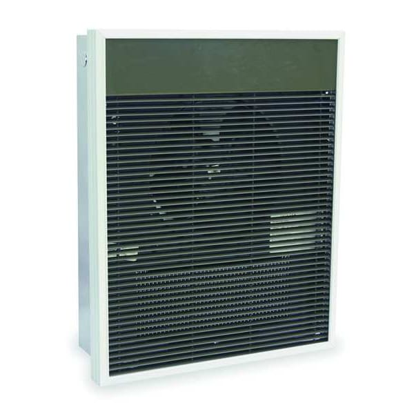 Dayton Recessed Electric Wall-Mount Heater, Recessed or Surface, 4000/3000, 2000/1500 W, 208/240V AC - 5E185