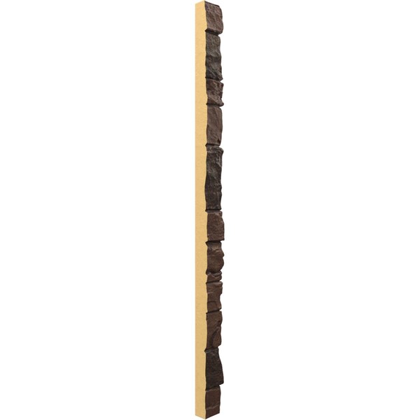 Ekena Millwork Universal Outside Corner for StoneWall Faux Stone Siding Panels - PNUOC03X48DC