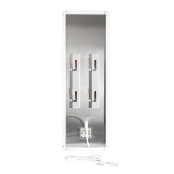 Warmlyyours Ember Flex Radiant Panel Heater - White - 300W - 35 in x 12 in - Dual Connection - IP-EM-FLX-WHT-0300-CW