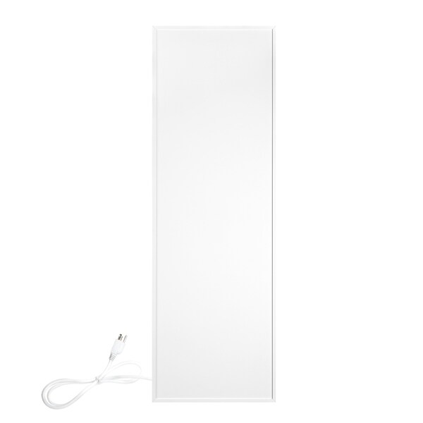 Warmlyyours Ember Flex Radiant Panel Heater - White - 300W - 35 in x 12 in - Dual Connection - IP-EM-FLX-WHT-0300-CW