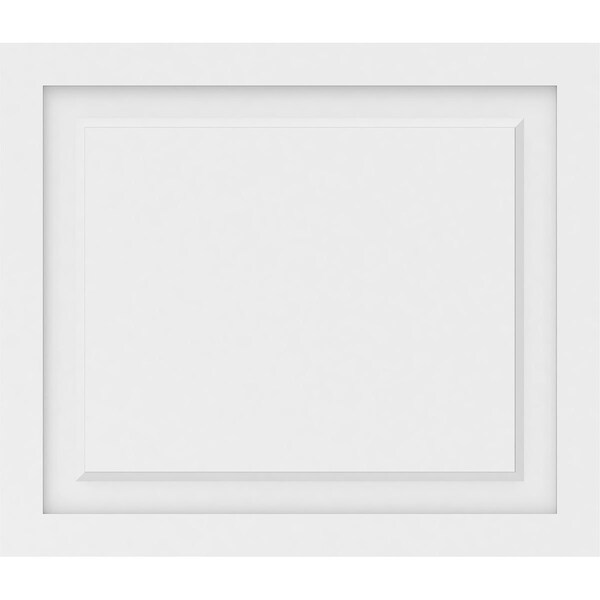 Ekena Millwork Harrison Raised Panel Decorative Wall Panel, 28"W x 24"H x 5/8"P - WALP28X24X062HAR