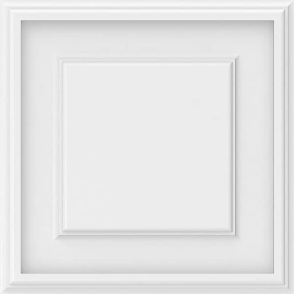 Ekena Millwork Legacy Raised Panel Decorative Wall Panel, 14"W x 14"H x 5/8"P - WALP14X14X062LEG