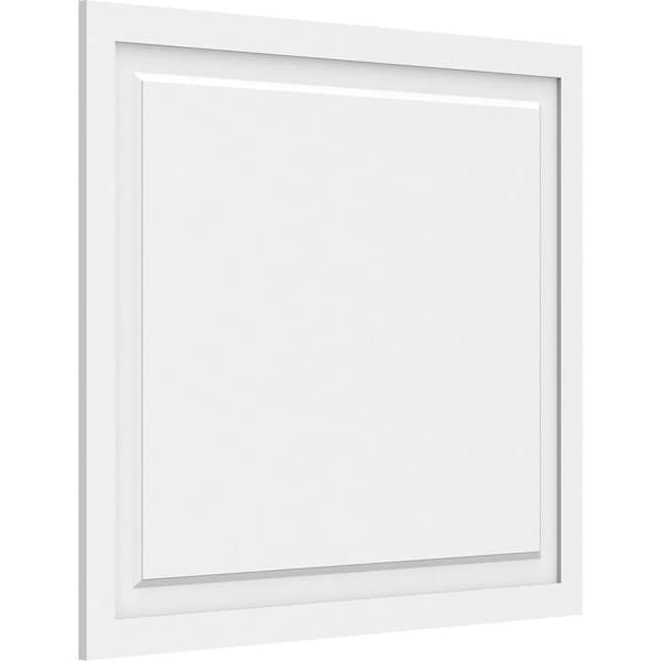 Ekena Millwork Harrison Raised Panel Decorative Wall Panel, 40"W x 34"H x 5/8"P - WALP40X34X062HAR