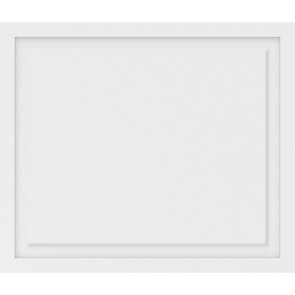 Ekena Millwork Harrison Raised Panel Decorative Wall Panel, 40"W x 34"H x 5/8"P - WALP40X34X062HAR