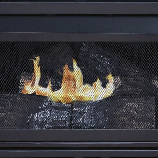 Pleasant Hearth 42 VentFree Dual Gas Fireplace 30,000 BTUs  Heritage finish - VFF2-PHIMD-2H