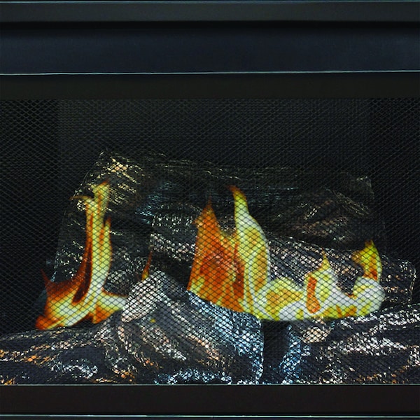 Pleasant Hearth 46 VentFree Dual Fuel Fireplace  Tobacco finish - VFF2-PH32DRB