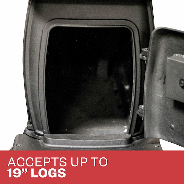 Us Stove Co 900 Sq Ft Logwood Cast Iron Wood Stove - US1269E