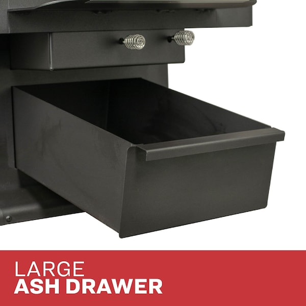 Ashley Hearth Products 3,200 Sq Ft EPA Certified Large Pedestal Wood Stove - AW3200E-P